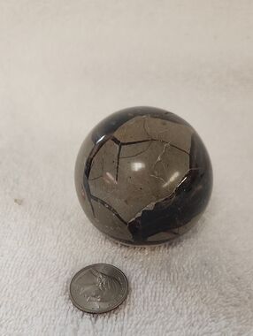Polished Septarian Sphere